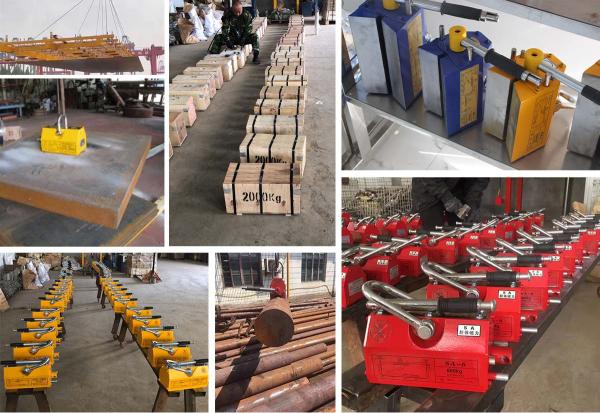 Se um elevador magnético for usado novamente após um longo período de inatividade, quais testes devem ser realizados para garantir um levantamento seguro?