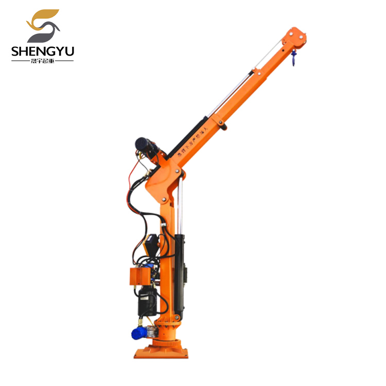 Guindaste montado em veículo hidráulico elétrico