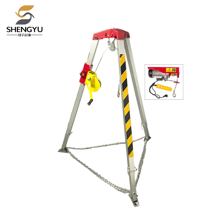 Tripé de resgate elétrico